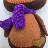 Chocolate Penguin body 2 on a white background