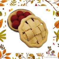 Felt Fruit Pie