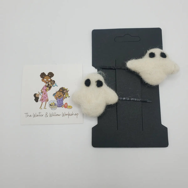 Felt Ghost Hairpins