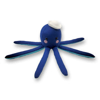 Blue Octopus With Sailor Hat