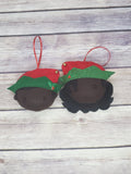 Black Elf Ornaments Set