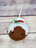 Black Mrs. Clause Ornament