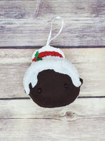 Black Mrs. Clause Ornament